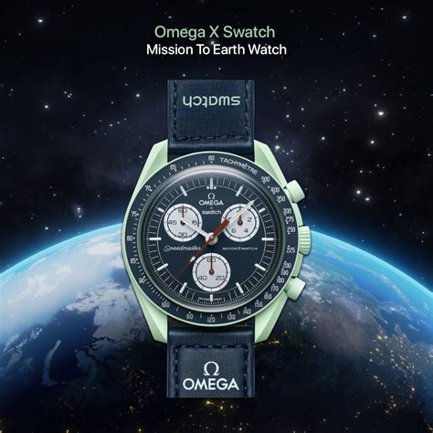 swatch mission to the earth.